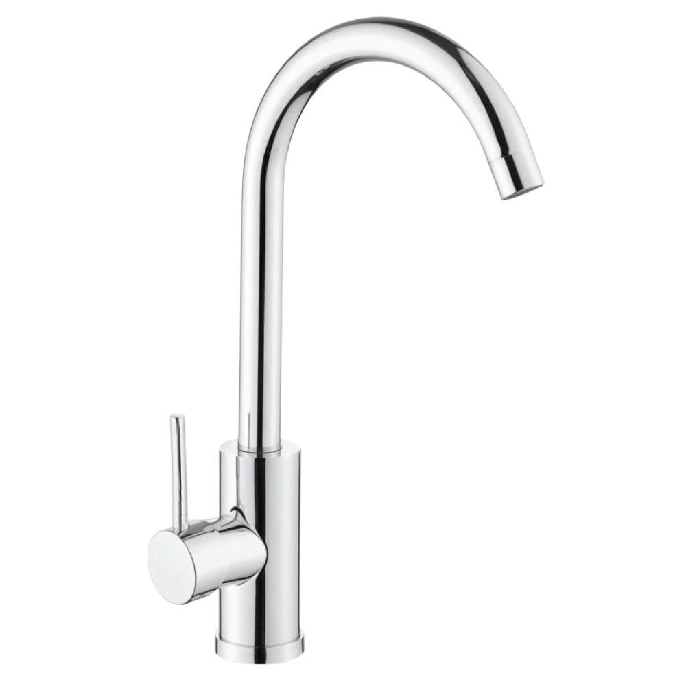 Baterie din inox pentru bucatarie, Aquafix - 16, cromata